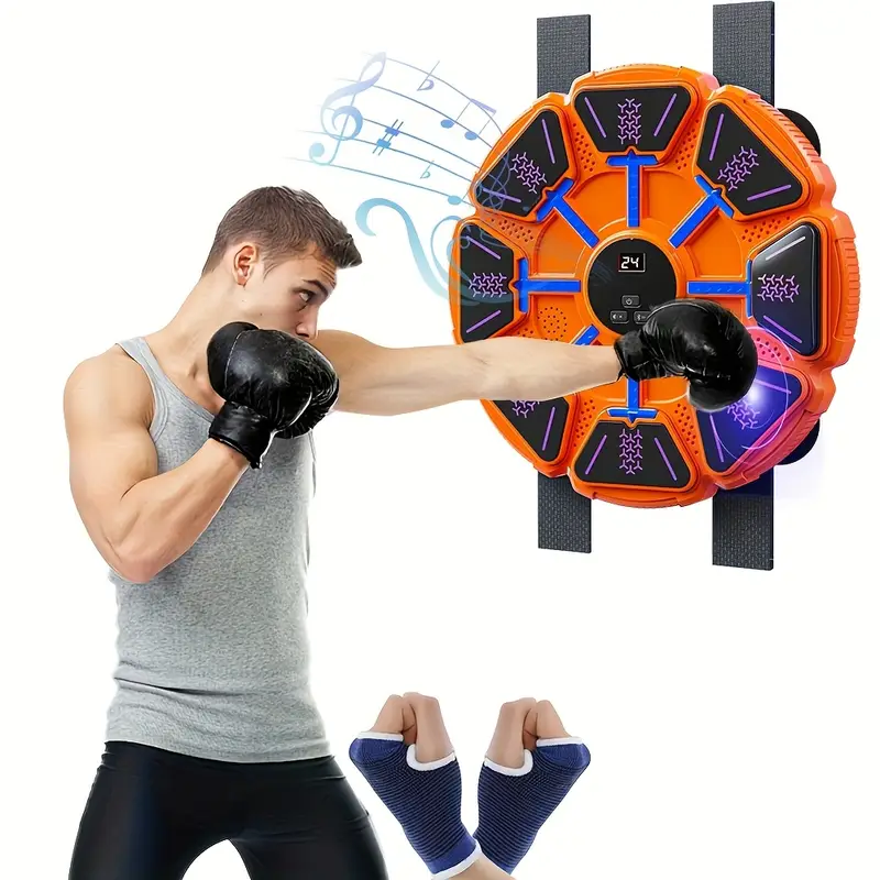 Wall Music Boxing Board with Gloves