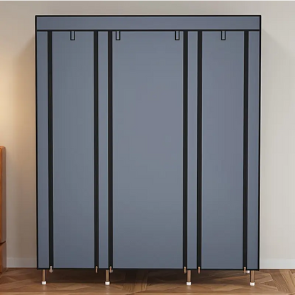 Metal Storage Wardrobe with Steel Frame (12-Tier)
