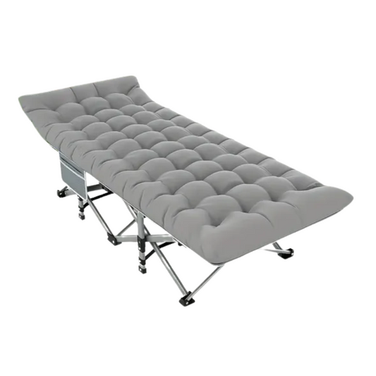 Folding Camp Cot with Mattress