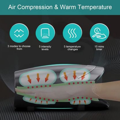 Wireless Electric Hand Massager with Compression