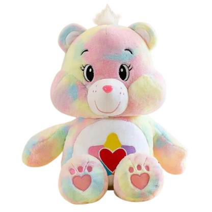 Rainbow Bear Plush Toy Soft Stuffed Pillow