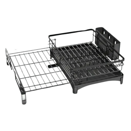 Dish Drying Expandable Rack with Cutlery Holder