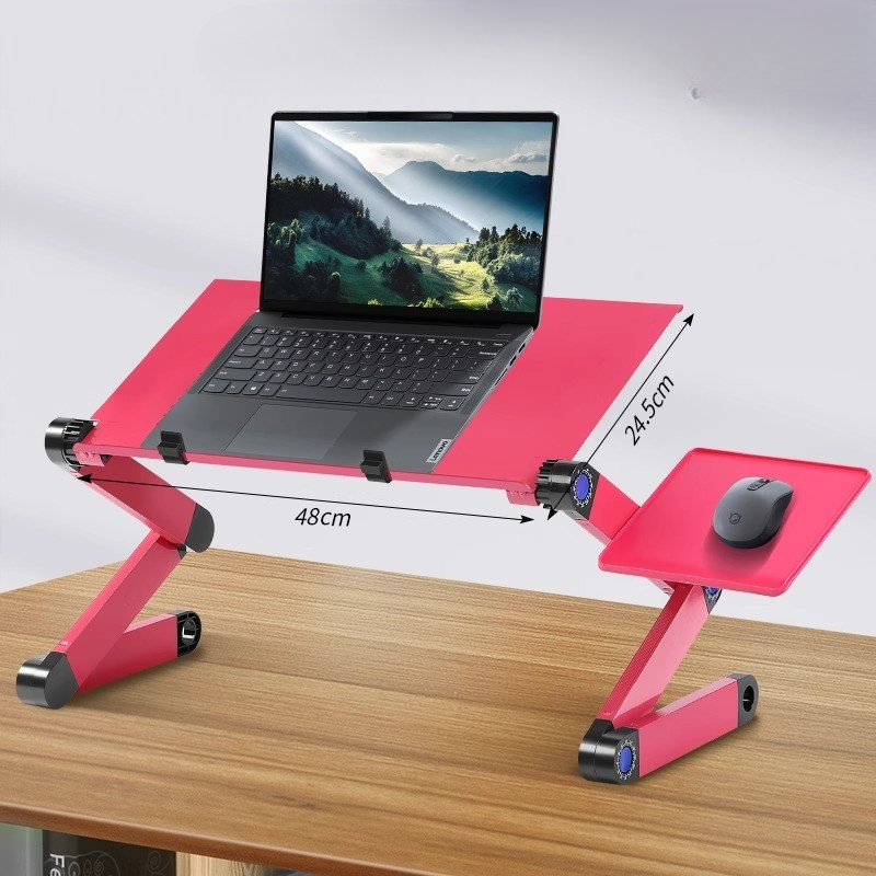 Standing Laptop Desk with Mouse Board