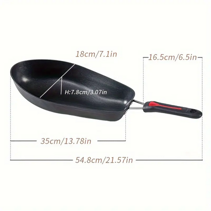 Fish-Shaped Non-Stick Cooking Pot Set (3pcs)