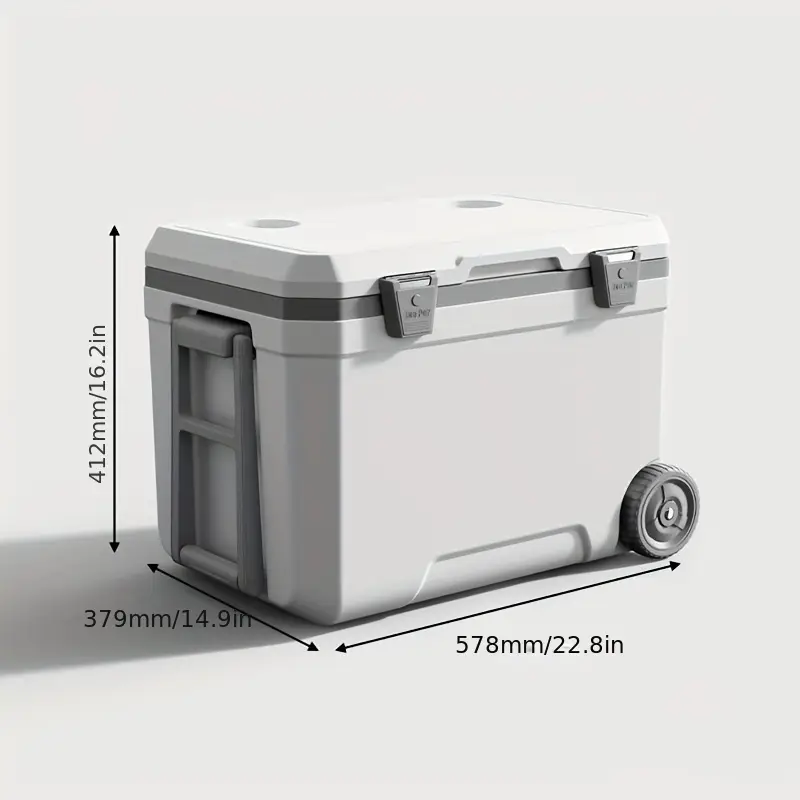 48 Quart Portable Camping Cooler Box