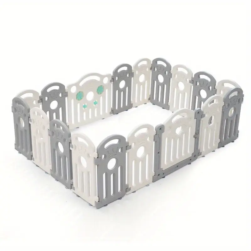 Kids Playpen 18-Panel Baby Safety Gate Fence