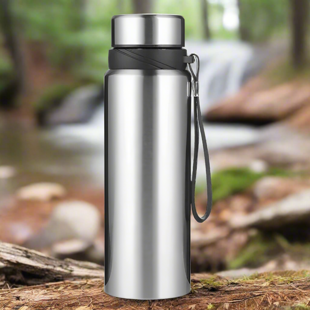 1L Stainless Steel Thermal Water Bottle Vacuum Flask