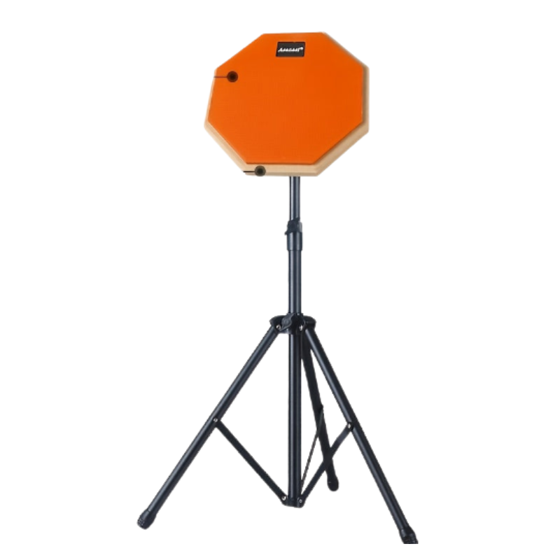 8-Inch Wooden Drum Practice Pad Set