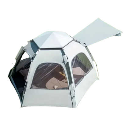 Hexagonal Quick Opening Outdoor Camping Tent 6-Person