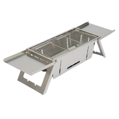 Foldable Stainless Steel Charcoal Grill for Outdoor
