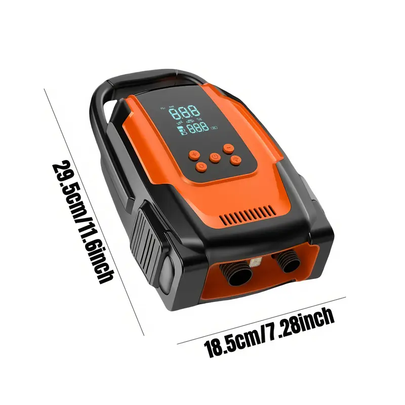 High-Pressure Dual Pump Electric Inflator