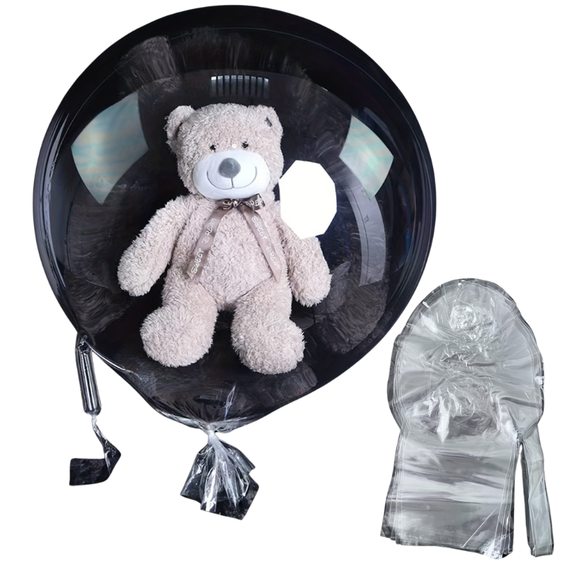 Giant Clear Balloons Extra Wide Mouth