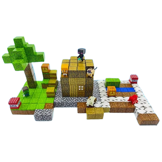 Magnetic Building Blocks STEM Cube Construction Set for Kids