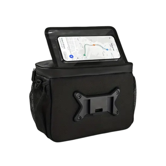 Bicycle Handlebar Bag with Phone Case Mount