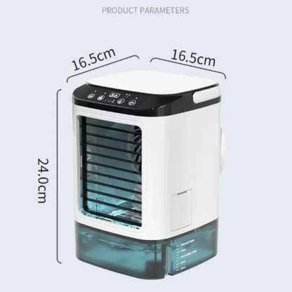 Portable Air Cooler Fan Dual Spray Ultrasonic Atomization