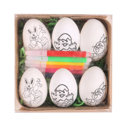 DIY Easter Egg Painting Kit with Paint Pens
