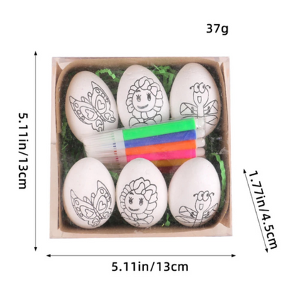 DIY Easter Egg Painting Kit with Paint Pens