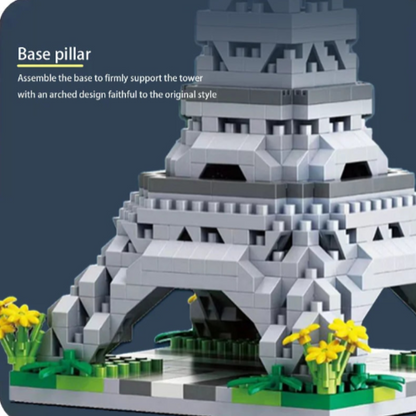 Micro Brick City Tower Puzzle for Kids and Adults