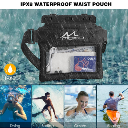 Waterproof Floating Phone Pouch Dry Bag for Water Sports