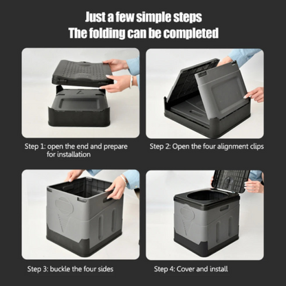 Portable Folding Car Toilet for Travel and Camping