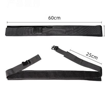 Hip Thrust Belt with Pad - Enhance Booty Workouts with Dumbbells